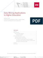 Data Mining in Higher Education