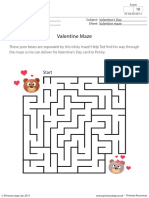 Valentine Maze: Start