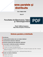 SPD C1 Sisteme Paralele Si Distribuite