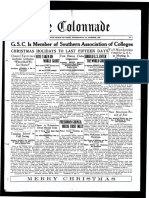 The Colonnade - First Edition - December 1925
