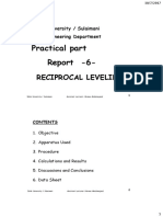 Practical 6 RECIPROCAL LEVELING PDF