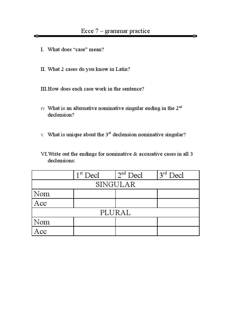 Grammar Practice Pdf Grammatical Number Plural