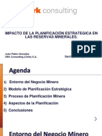 2 - Impacto Planif Estrategica en Reservas Minerales - JP Gonzalez - SRK