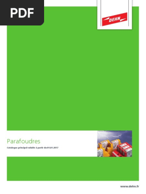 Ue2017fcompletpdf Foudre Réseau électrique