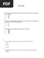 HCF LCM: Three Number Are in The Ratio of 3: 4: 5 and Their L.C.M. Is 2400. Their H.C.F. Is: 40 80 120 200