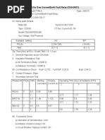 RELAY Report Formats