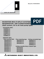 Multi-Split Mitsibishi Manual Tecnico