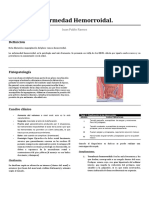Enfermedad Hemorroidal RESUMEN PDF