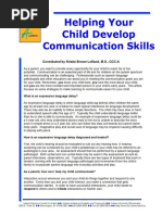 Helping Your Child Develop Communication Skills