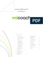MiCoach SPEED - CELL User Manual - en