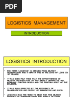 1 - Logistics Management