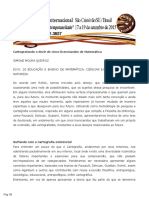 EDUCON - Cartografando o Devir de Cinco Licenciandos de Matemática