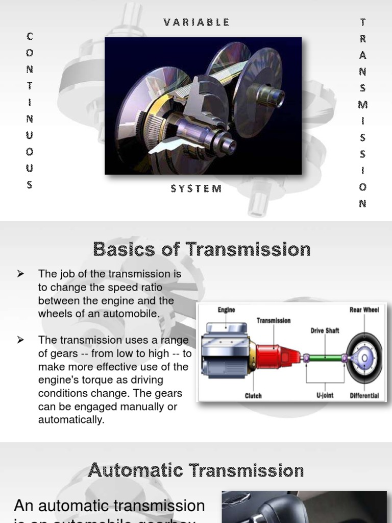 Stop Wasting Money The Ultimate Cvt Transmission Explained Guide - 4qlp676