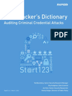 Rapid7 Research The Attackers Dictionary