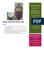 Petal Palette Card