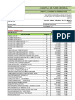 Calculo de flete terrestre para construcción de I.E en Yanag