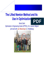 Lifted Newton Optimization