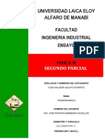 Fisica Ensayo Termodinamica 