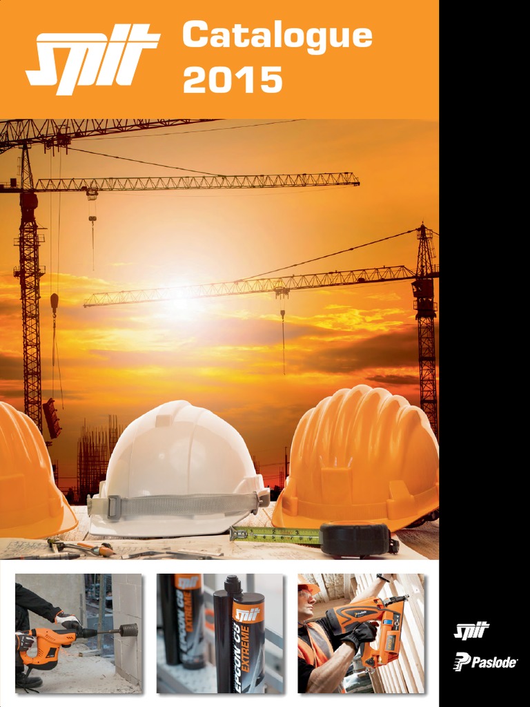 Spit Catalogue, PDF, Matériaux de construction