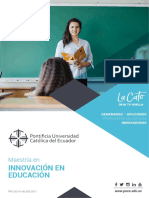 PUCE Maestria Innovacion Educacion PDF