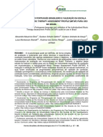 Tradução para o Português Brasileiro e Validação Da Escala Individualized Music Therapy Assessment Profile IMTAP para Uso No Brasil PDF