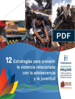 Estrategias Para Prevenir La Violencia en Adolescentes y Jovenes