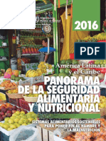 Panorama de La Salud Alimentaria en America Latina y Caribe OMS