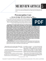 Cme Reviewarticle: Preconception Care