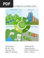 A Project Report on Smart Grid