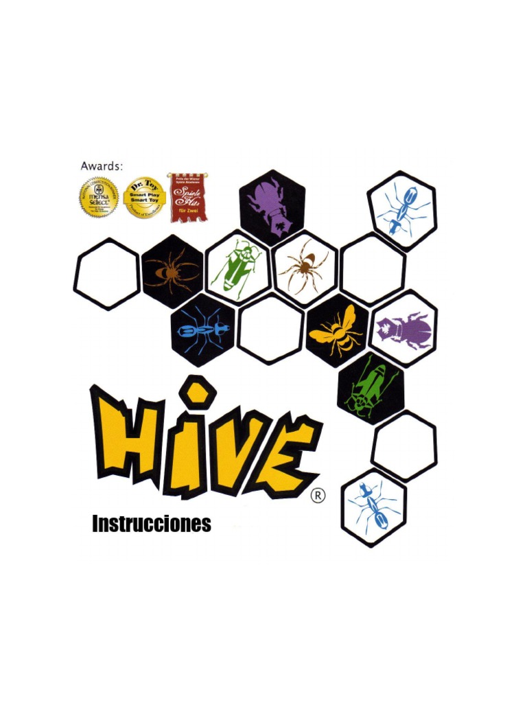 Reglas y Movimiento en Hive | PDF | Insectos | Movimiento (física)