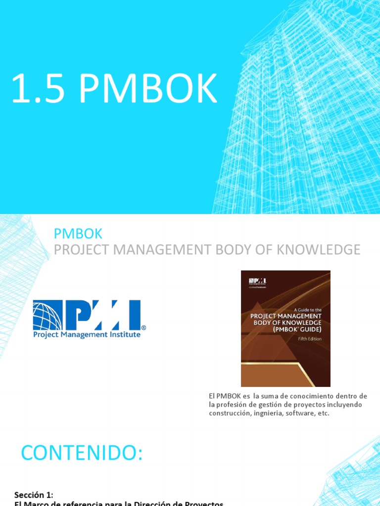 Guía Completa del PMBOK en Proyectos | PDF | Proceso de desarrollo de ...