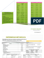 TRIPTICO ENFERMEDAD METABOLICA