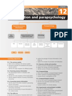 Sensation and Parapsychology: Receiving Sensory Information Parapsychology