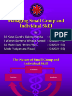 The Component of Managing Small Group and Individual