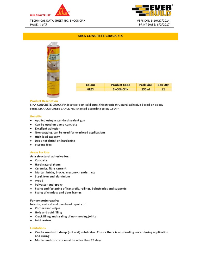 sika concrete crack repair home depot