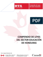 Compendio de Leyes Del Sector Educacion de Honduras_digital_formato