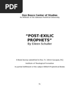 Download Post-exilic Prophets by GinoPatalinghugGodinez SN37093633 doc pdf