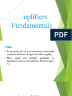 Amplifiers Fundamentals