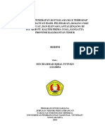 Analisis Penerapan Bottom Air Deck Terhadap Fragmentasi, Digging Time, Dan Elevasi Lantai Jenjang Di Pit MOD PT. Kaltim Prima Coal