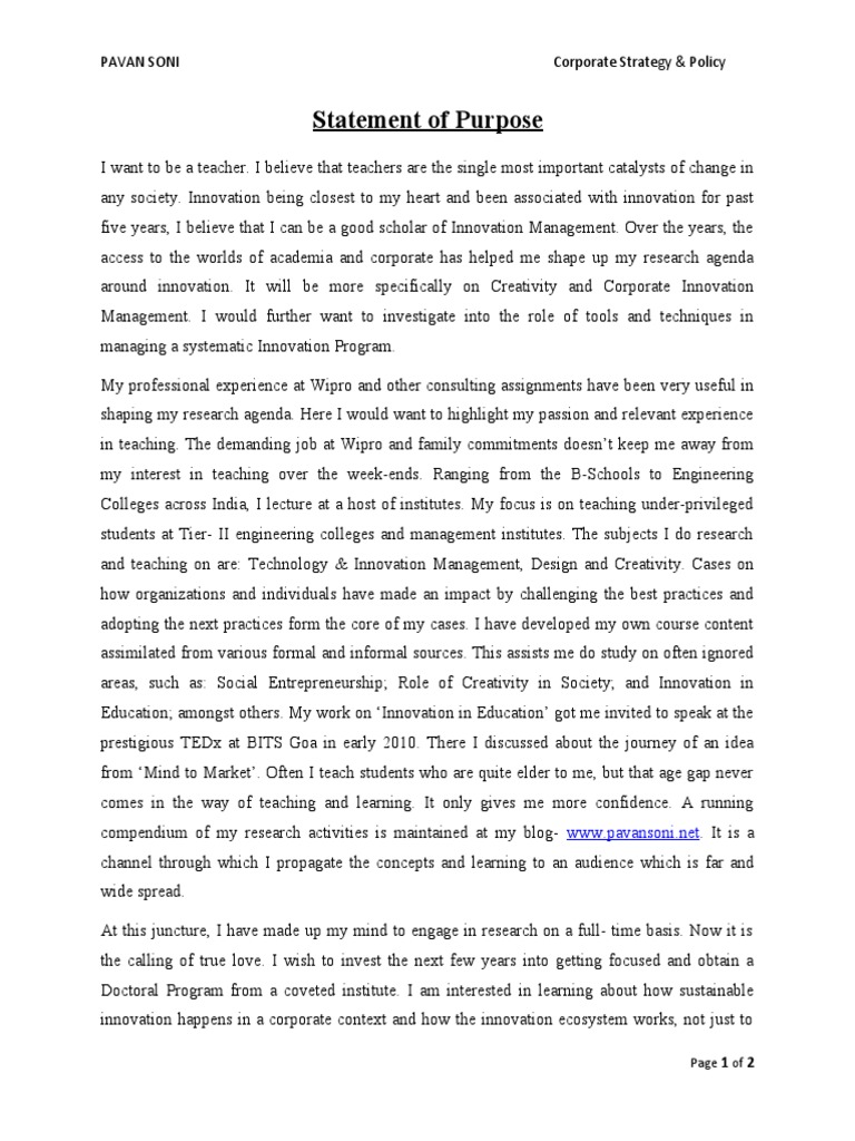 Personal statement for business school examples picture