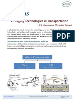 Haritans: Emerging Technologies in Transportation