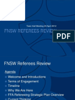 FNSW Referees Review Town Hall Presentation FINAL