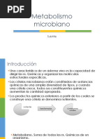 Metabolismo Microbiano I