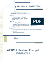 Training Module For 3 G (WCDMA) : Day:1 - Day:2