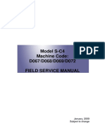 Model S-C4 Machine Code: D067/D068/D069/D072 Field Service Manual