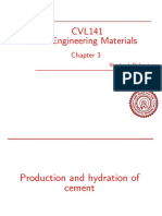 CVL141 Civil Engineering Materials: Shashank Bishnoi