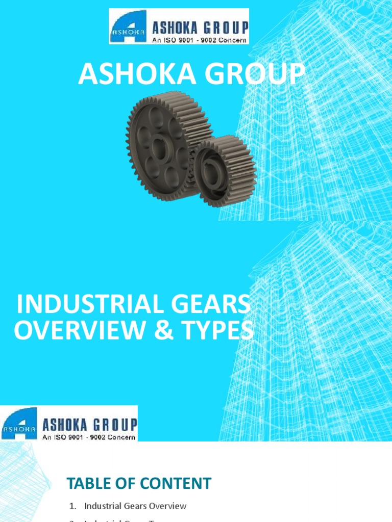 Industrial Gears Defining Gears Overview & Type of Industrial Gears