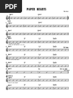 Paper Hearts - Lead Sheet