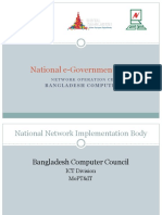 National E-Government Network: Bangladesh Computer Council