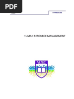 2012 VUSSC Human Resource Management